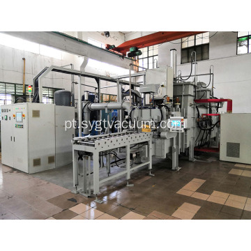 Forno de sinterização a vácuo contínuo de três câmaras